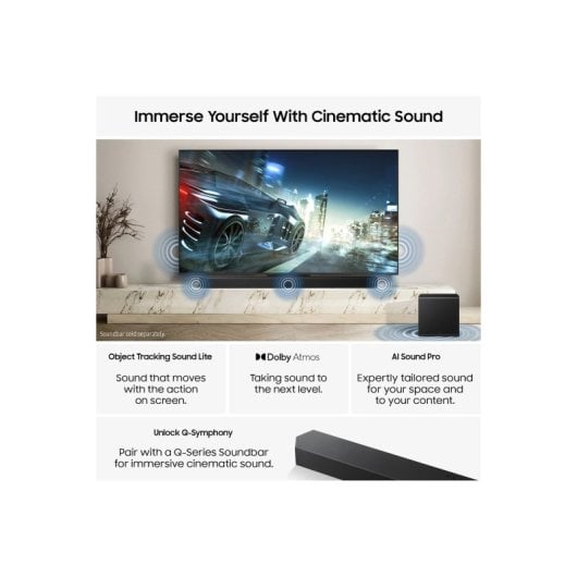 TV Samsung Neo QLED QE55QN80FAUXXH 55" 4K UHD Smart TV Tizen HDR10