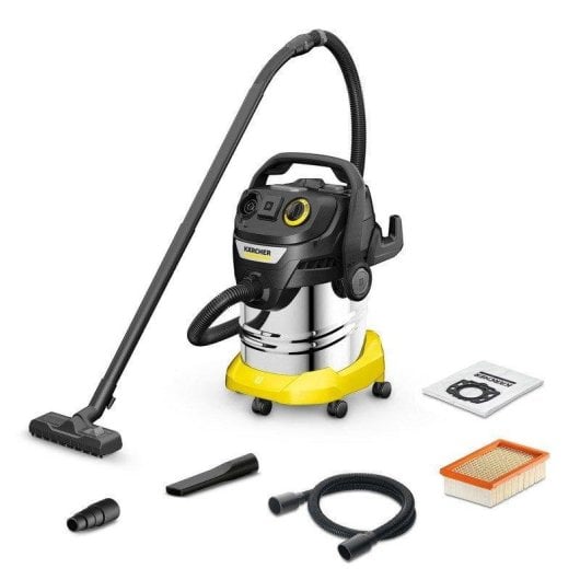 Aspirateur traîneau Karcher Kwd 6 Ps V-25/6/22 1300W Sec et Humide Système souffleur