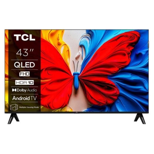 TV TCL QLED 43V5C 43" Full HD Smart TV Android HDR10