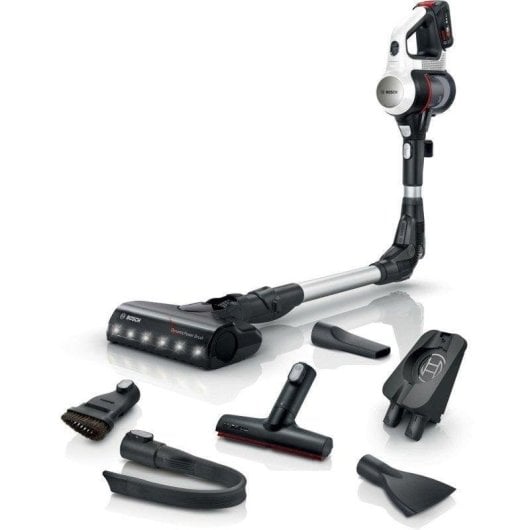 Aspirador sem Fio Bosch BSS711W 18V 40 min LED Depósito 0,3L Acessórios