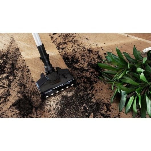 Aspirador sem Fio Bosch BSS711W 18V 40 min LED Depósito 0,3L Acessórios