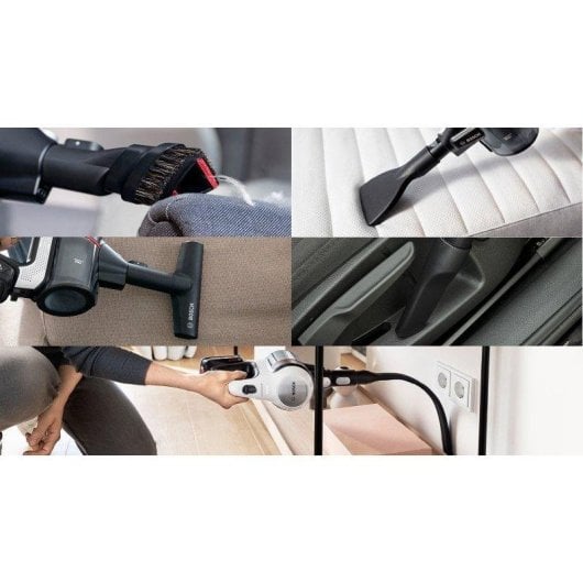 Aspiradora sem fios Bosch BSS711W 18V Autonomia 40min Escova Motorizada LED