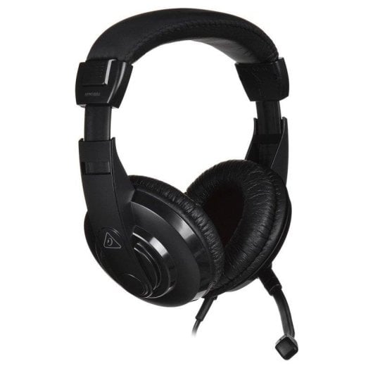 Auriculares Behringer Hpm1100 con cable USB diadema micrófono integrado negros