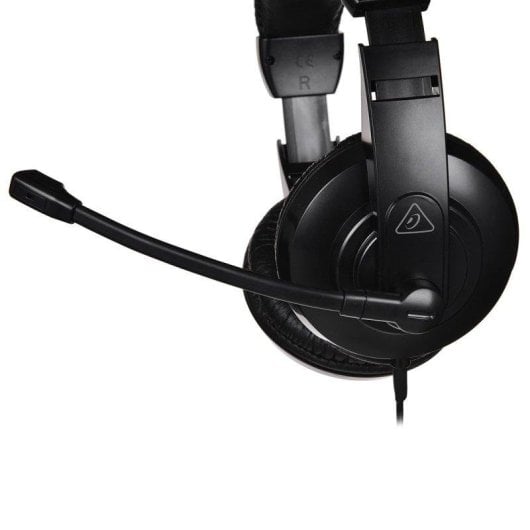 Auriculares Behringer Hpm1100 con cable USB diadema micrófono integrado negros