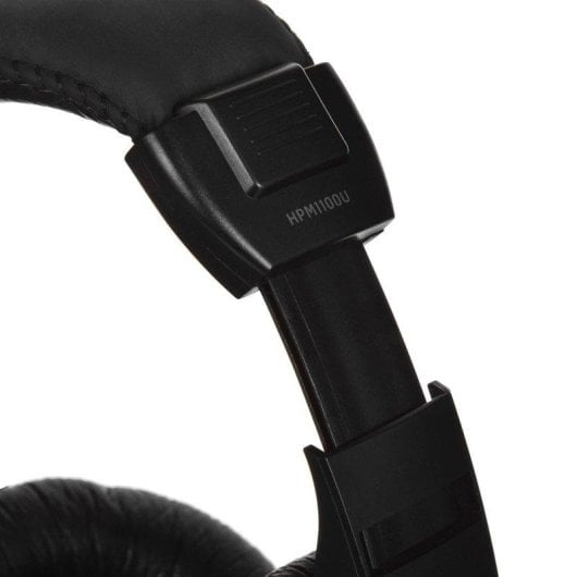Auriculares Behringer Hpm1100 con cable USB diadema micrófono integrado negros