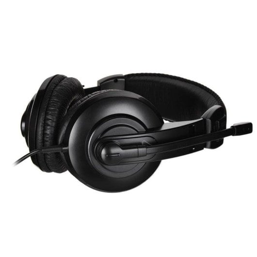 Auriculares Behringer Hpm1100 con cable USB diadema micrófono integrado negros