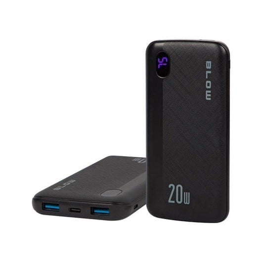 Powerbank Blow PB10B 10000mAh 22,5W Schwarz USB-C Schnellladung