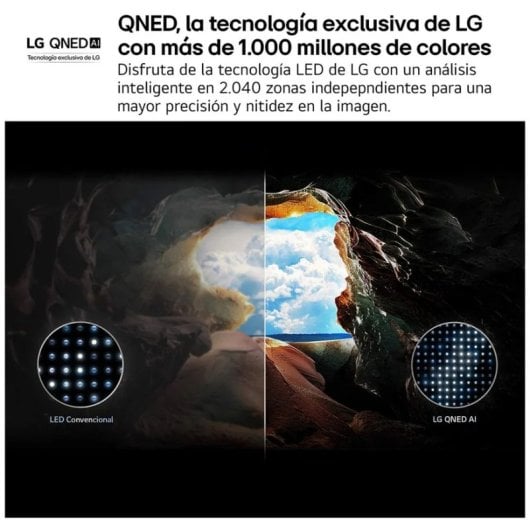 TV LG QNED 50QNED80A3A 50" 4K Smart TV WiFi HDR