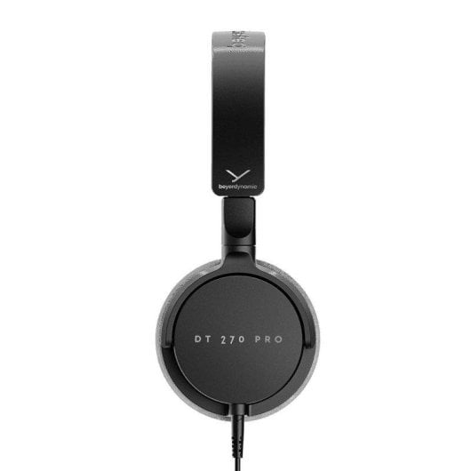 Auriculares Beyerdynamic Dt-270 Pro com fio Jack 3,5 mm para estúdio Preto e Cinzento