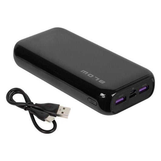 Powerbank Blow PB20E 20000 mAh 20W QC PD Weiß Lightning