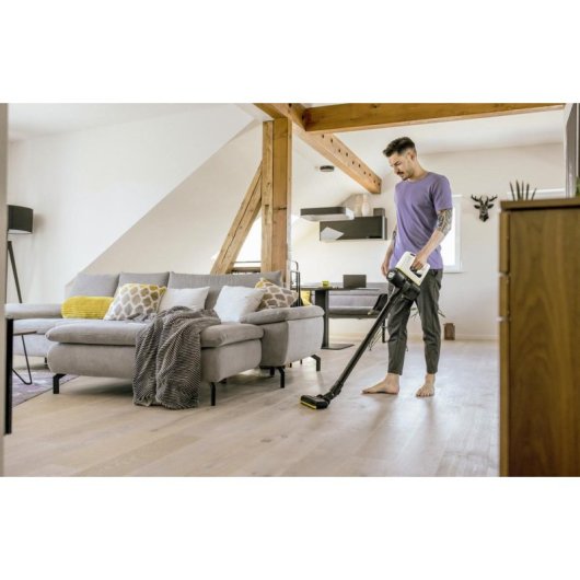 Aspirateur balai sans fil Karcher VC 4 21,6V HEPA Autonomie 30min Accessoires