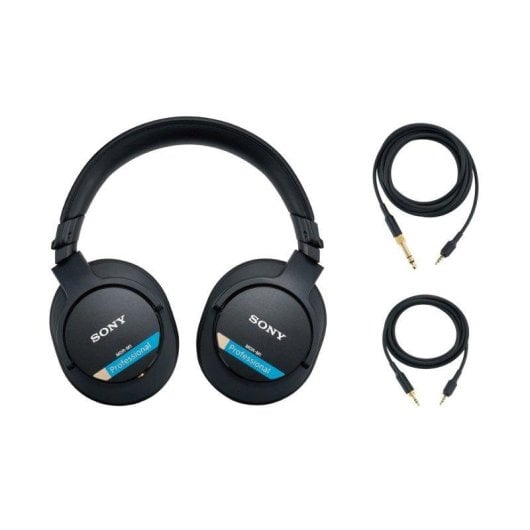 Auriculares Sony MDR-M1 de estudio con cable, diseño cerrado, uso profesional, color negro
