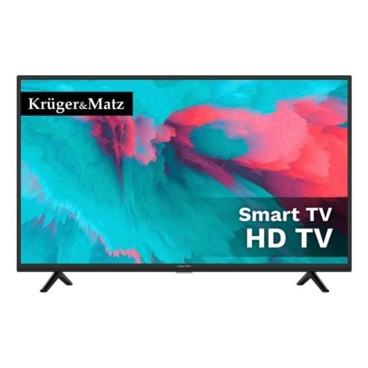 TV Krüger&Matz DLED KM0232-S6 32" HD Smart TV WLAN Schwarz