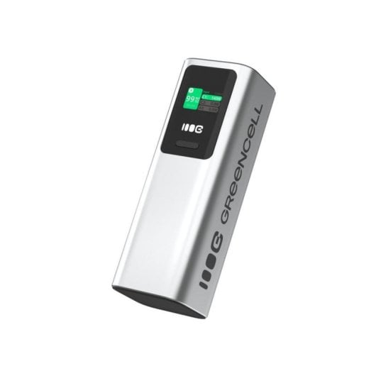 Batterie externe Green Cell PBGC25UD 25200 mAh 140 W USB-C/A affichage OLED