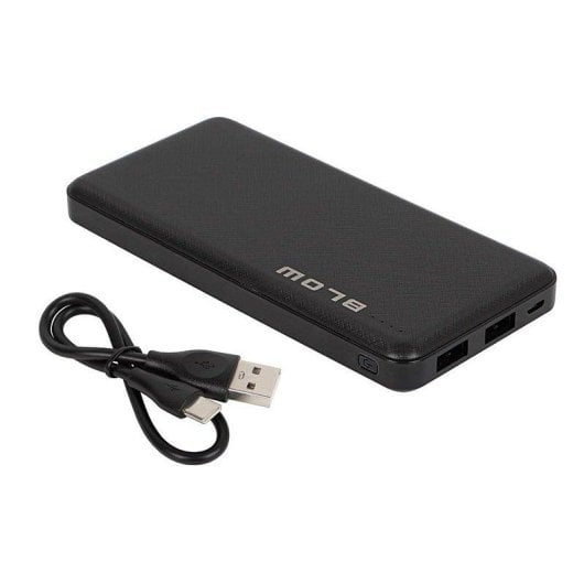 Batterie Externe Blow PB10A 10000mAh Noir 22,5W 2 Ports USB-A