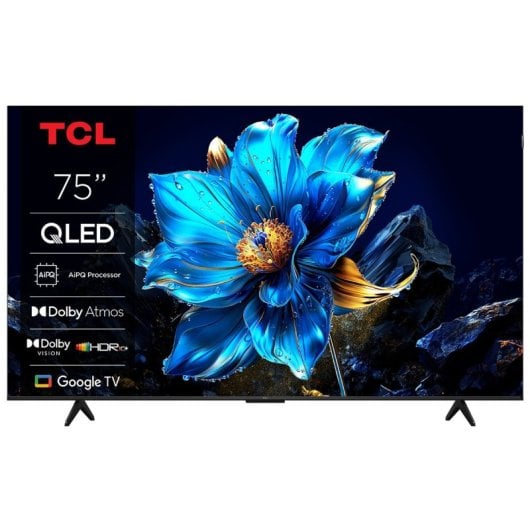 TV TCL QLED 75P79K 75" 4K Ultra HD Smart TV Google TV HDR10