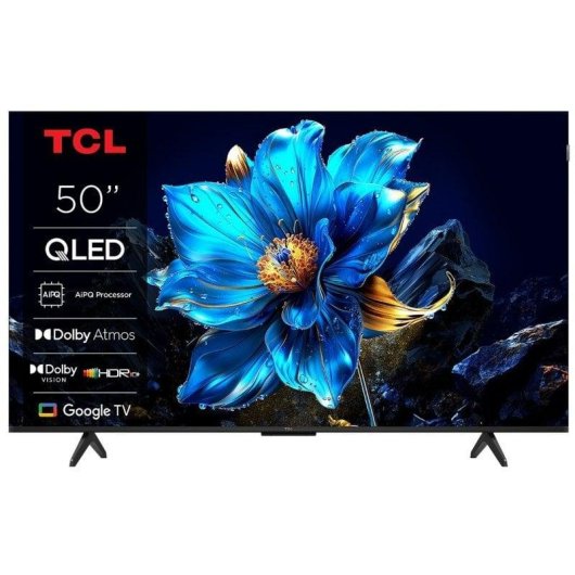 TV TCL QLED 50P79K 50" 4K UltraHD 60Hz Smart TV Google TV HDR10 Dolby Vision