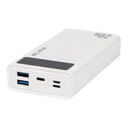 Powerbank Blow PB20E 20000mAh Weiß 20W QC+PD Lightning Anschluss