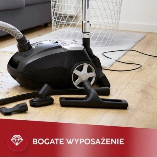 Aspirateur avec Sac MPM MOD-54 850W Filtre HEPA Capacité 1,5L 5m