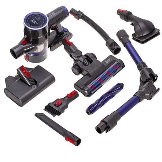 Aspirador sem Fio Adler AD 7061 350W 30 min Filtro HEPA Depósito 0.8L