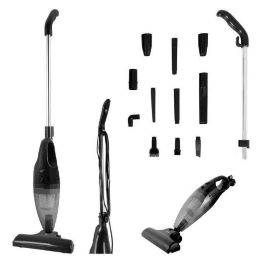 Aspirapolvere con Filo Eldom OC600 500W Filtro HEPA 1,2L Nero