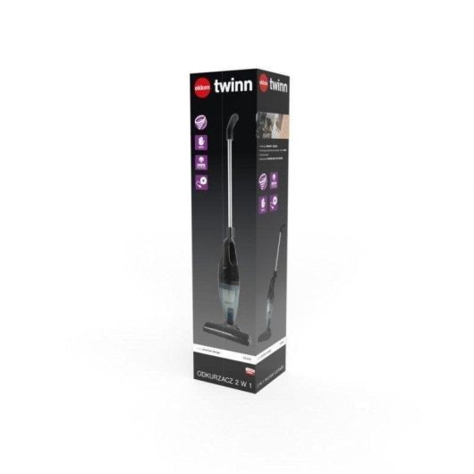 Aspirapolvere con Filo Eldom OC600 500W Filtro HEPA 1,2L Nero