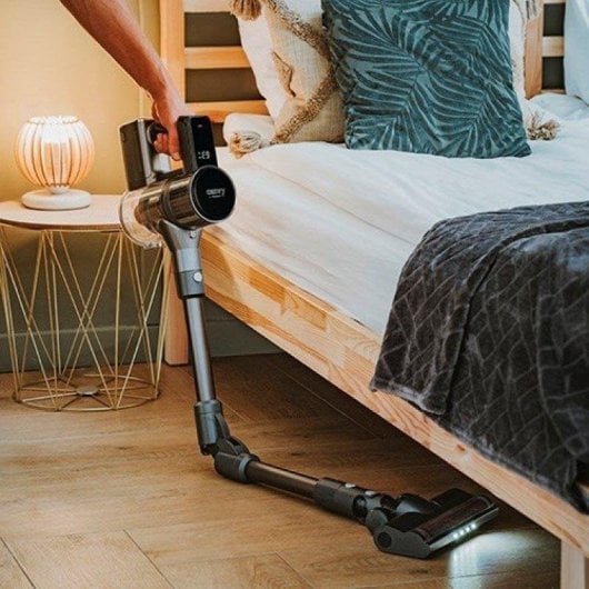 Aspirador sem Fio Adler Camry CR 7063 400W 100min Filtro EPA 12 0,6L Acessórios