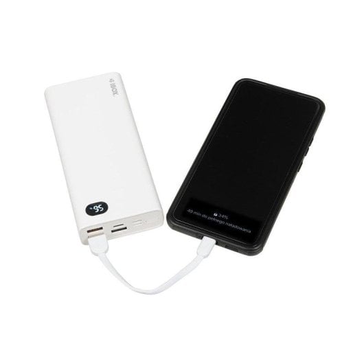 Batterie externe Cibox Ibox Power Bank Pb20 20000 mAh USB-C 4 sorties