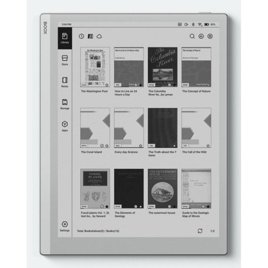 Tableta Onyx Boox Go 10.3 Blanco 64 GB 4 GB 10,3" Wi-Fi 5 Lápiz óptico