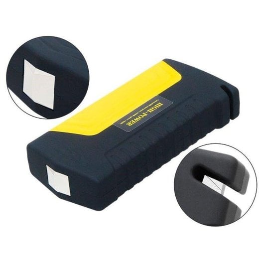 Banco de energía Blow JS-15 12800 mAh Linterna LED 400 A Negro