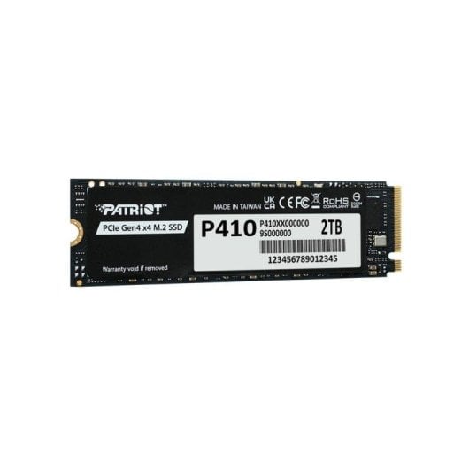 Disque Dur Patriot Viper P410 2TB M.2 NVMe PCIe Gen4x4 5000Mo/s