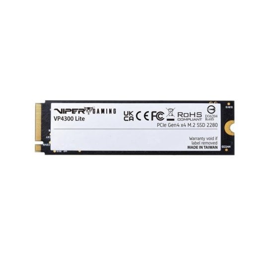 Disque Dur Patriot VP4300 Lite 2 To M.2 NVMe 7400 Mo/s Dissipateur