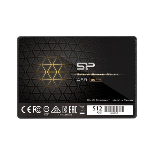 Disco Duro Silicon Power Ace A58 512 GB SLC SSD 560 MB/s Resistente a golpes