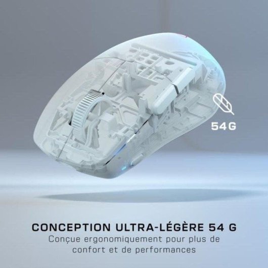 Ratón Turtle Beach Pure Air Inalámbrico RF Bluetooth 26000 DPI Bianco RGB Ultralight