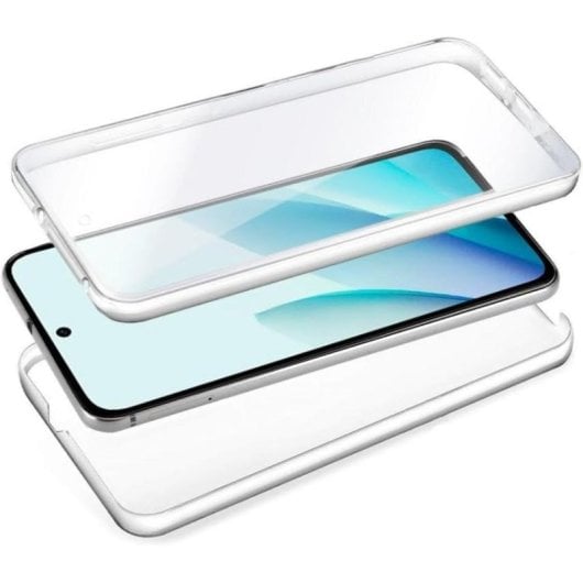 Funda per smartphone Cool Silicona 3D 360 Trasparente Assorbente urti per Xiaomi Redmi 15/15 5G