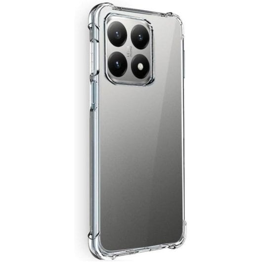 Hülle für Handy Cool Antishock Transparent Silikon Schutzhülle Transparent für Xiaomi 15T