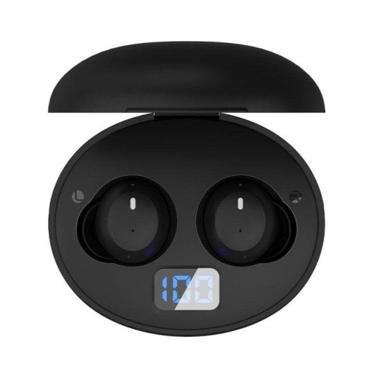 Auriculares Cool Pocket True Wireless Bluetooth avec Réduction Active du Bruit, Noir