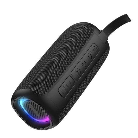 Altoparlanti Cool portatile Bluetooth 16W con LED RGB, microfono e lettore SD/USB