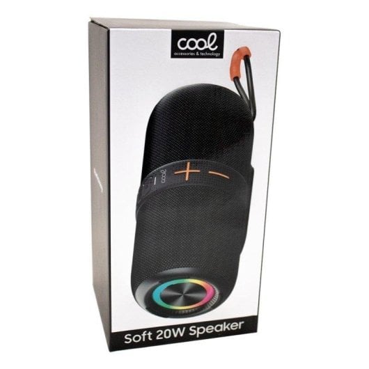 Altavoces Cool Portátiles Bluetooth 20W con lector MicroSD, USB y luces LED RGB