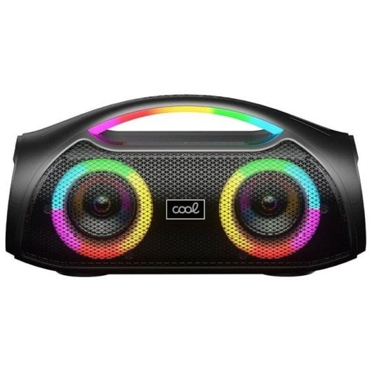 Altavoces Cool Portátil Bluetooth 30W con lector USB, SD y luces LED RGB