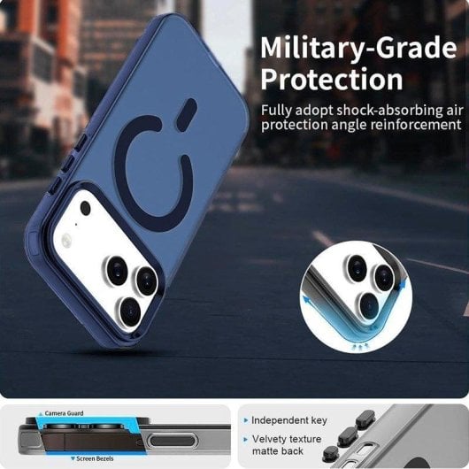 Funda für Handy Cool Magnética Colorful Hartschale Premium Marine MagSafe kompatibel für iPhone Air