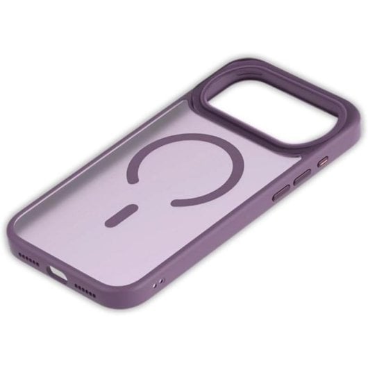 Handyhülle Cool Magnetisch Silikon Violett Stoßfest für iPhone Air