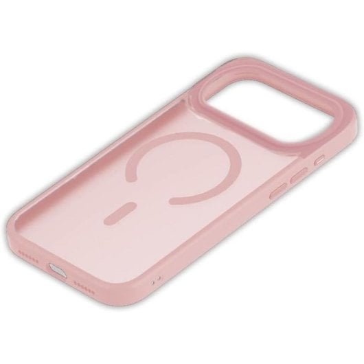 Handyhülle Cool Magnetisch Stoßfest Silikon Rosa kabelloses Laden für iPhone Air