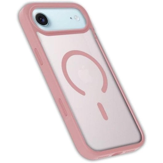 Handyhülle Cool Magnetisch Stoßfest Silikon Rosa kabelloses Laden für iPhone Air