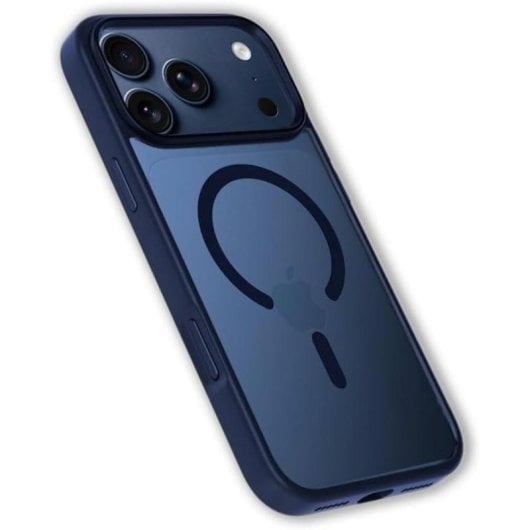 Handyhülle Cool Magnetisch Colorful Marine Silikon Blau MagSafe Qi für iPhone 17 Pro Max