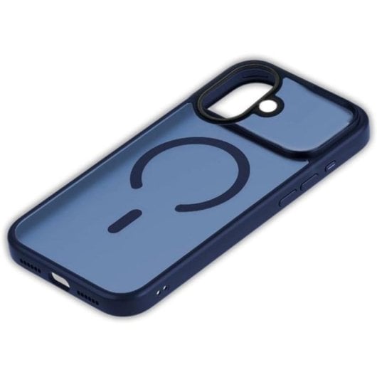 Handyhülle Cool Magnetisch Stoßfest Blau MagSafe Wireless für iPhone 17