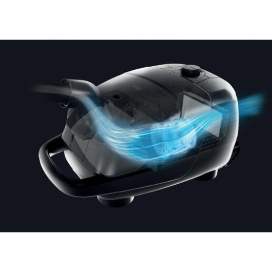 Aspirador Trenó Hoover HE210H 011 850W Filtro EPA Saco 3,5L cor preto