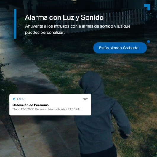 Tapo TC46 Cámara de Vigilancia 360º Exterior, 4K 8MP, Detección IA Gratuita Avanzada, Reconocimiento Facial, Visión Noct