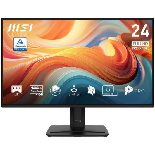 Monitor MSI PRO MP242 E14A 23.8" FullHD 144Hz IPS Bisel Ultradelgado 1ms