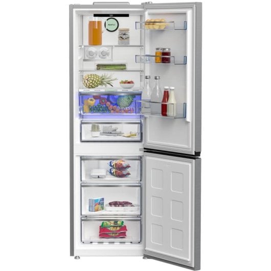 Frigorífico Combi Beko B5RCNA365ZXB No Frost 186,5cm 316L D Platino Zona Fresca